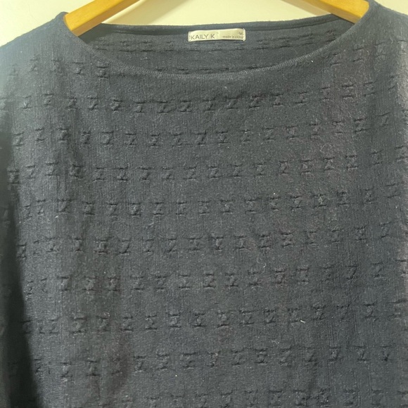 Kaily K Textured Knit Sweater - Picture 2 of 3